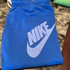 Nike crop sweat pants